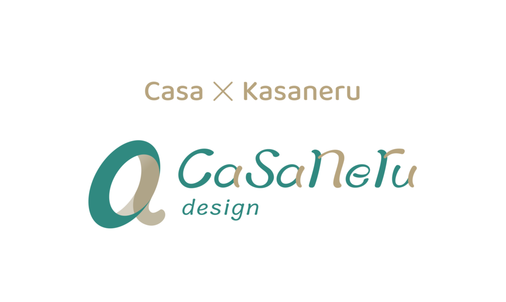 casaneru desin のロゴデザイン